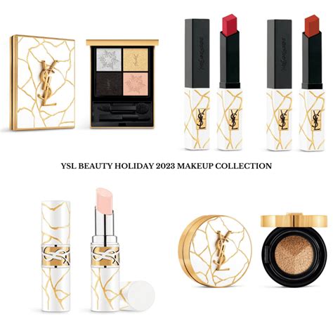 ysl holiday makeup 2023|Sneak Peek! YSL Beauty Holiday 2023 Makeup .